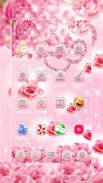 Pink Rose Diamond Theme screenshot 4