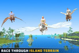 Flying Unicorn Racing 3D screenshot 6