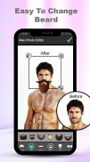 Cool Men Photo Editor, Men Hairstyle Editor screenshot 2