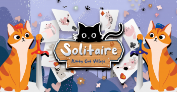 Solitair : kitty cat village screenshot 1