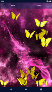 Gold Butterfly Live Wallpaper screenshot 0