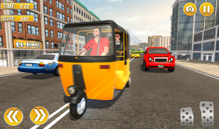 Real Rickshaw Driving Simulator-Tuk Tuk Games screenshot 12