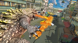 Monster Dinosaur  Rampage : City Attack screenshot 6