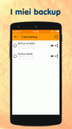 e Contatti: Rubrica di backup screenshot 6