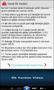 Temel İlk Yardım screenshot 1