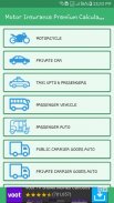 Motor Insurance Premium Calculator screenshot 1