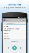 Turkish Dictionary & Thesaurus screenshot 1