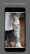 Cover Up Tattoo on Man Forearm screenshot 5