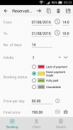 Calendário móvel de reservas screenshot 4