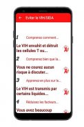 VIH/SIDA  & Comment eviter le Sida screenshot 1