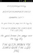 Fonts Hand Message Maker screenshot 1