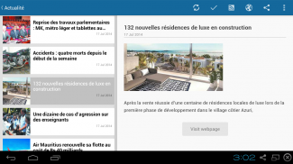 Mauritius News | Newspapers screenshot 4