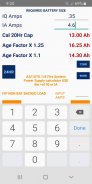 Fire Alarm Battery & Power Supply Calculator screenshot 6