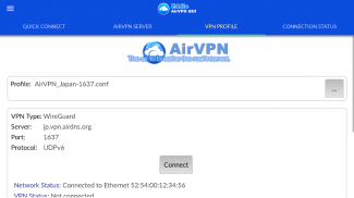 AirVPN Eddie Client GUI screenshot 21