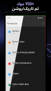 PowerLine: متر نوار وضعیت screenshot 2