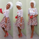 Lace & Ankara Dress Styles Icon