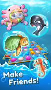 Ocean Friends : Match 3 Puzzle screenshot 1