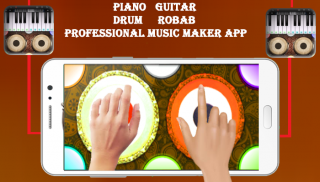 ORG 2018_19 \Tabla Piano Guitar Robab Guitar screenshot 1