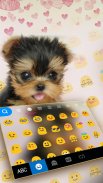 ثيم لوحة المفاتيح Cute Puppy screenshot 0