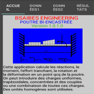 POUTRE BI-ENCASTRÉE screenshot 1