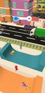 Cross The Street 3D - Fun Race screenshot 0