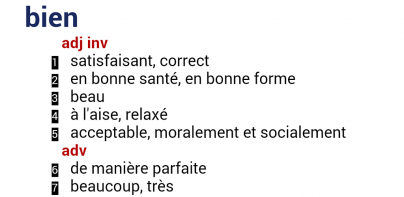 Dictionnaires Français