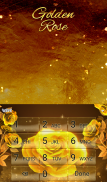 Gold Rose Live Wallpaper Theme screenshot 4