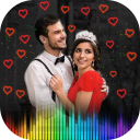 Romantic Video Maker With Song - Love Video Status Icon