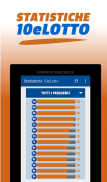 Statistiche 10eLotto screenshot 9