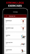 Gym Workout Legs Training App screenshot 4