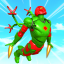 Flying superhero War - Grand City Emergency Icon