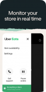 Uber Eats voor restaurants screenshot 5