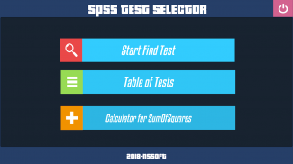 SPSS Test Selector screenshot 6
