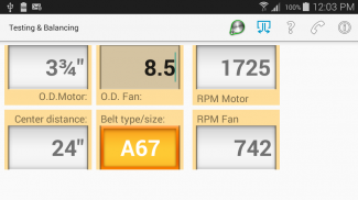 Testing&Balancing: Belt Drive screenshot 7