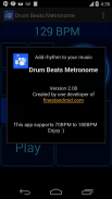 Drum Beats Metronome 节拍器 screenshot 0