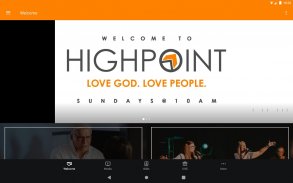 HighPoint Church LW screenshot 2