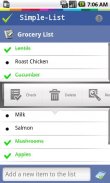 Simple List Free screenshot 2