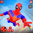 Fly Rope Hero: Superhero Games