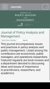 Journal of Policy Analysis and Management screenshot 12