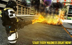 Flame Thrower City Survival Simulator screenshot 1