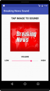 Breaking News Sound screenshot 0