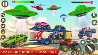 Space Robot Transform Games 3D screenshot 4