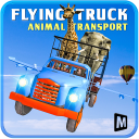 Truck voador transporte animal