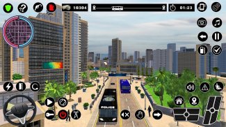 Police Bus Game: US Cops Coach screenshot 0