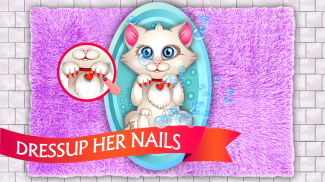 Kitty Cat Pop: Virtual Pet Grooming & Dress Up screenshot 2