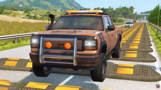 Beam Drive Road Crash 3D Games screenshot 1