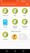 UPSC All Question Papers with Optional, Lit, Essay screenshot 1