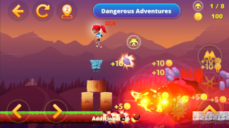Adventure Platform Tricky Liza screenshot 1