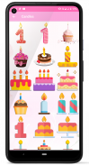 Happy Birthday Gif Stickers screenshot 7