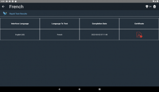 French Language Tests screenshot 16